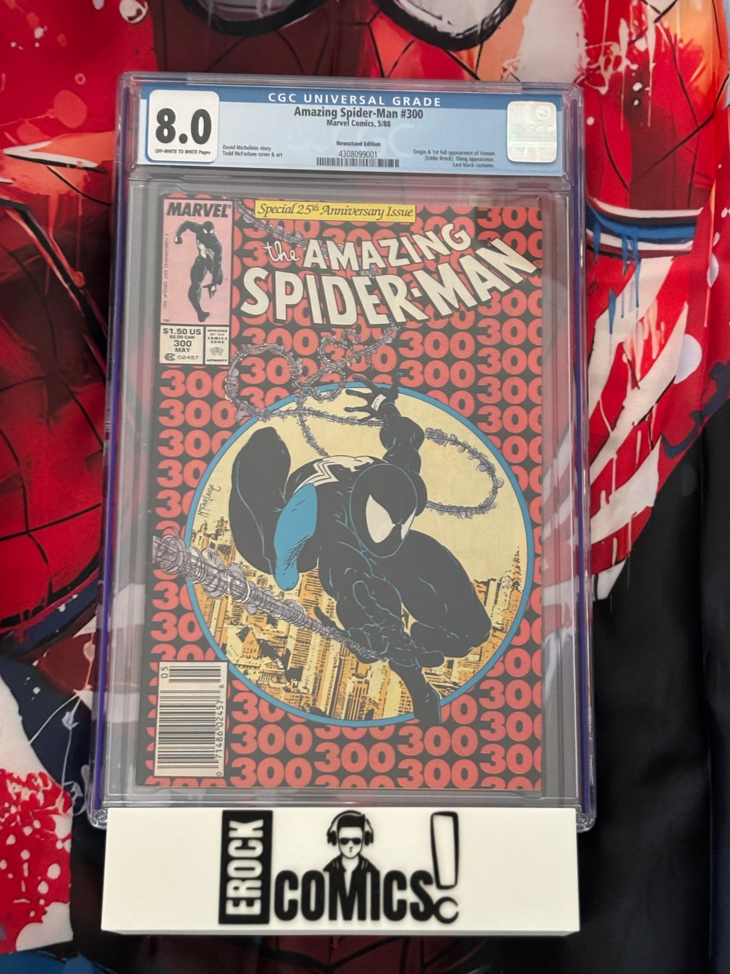 Amazing Spider-Man #300 Newsstand 8.0 CGC