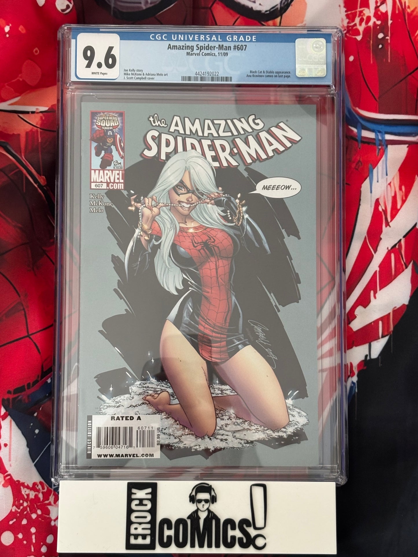 Amazing Spider-Man #607 CGC 9.6