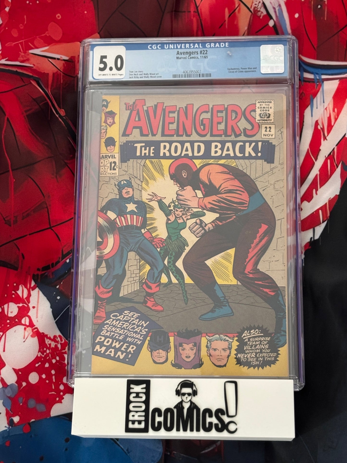 Avengers #22 5.0 CGC