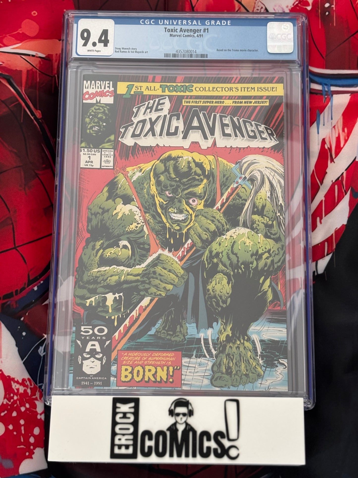 Toxic Avenger #1 CGC 9.4