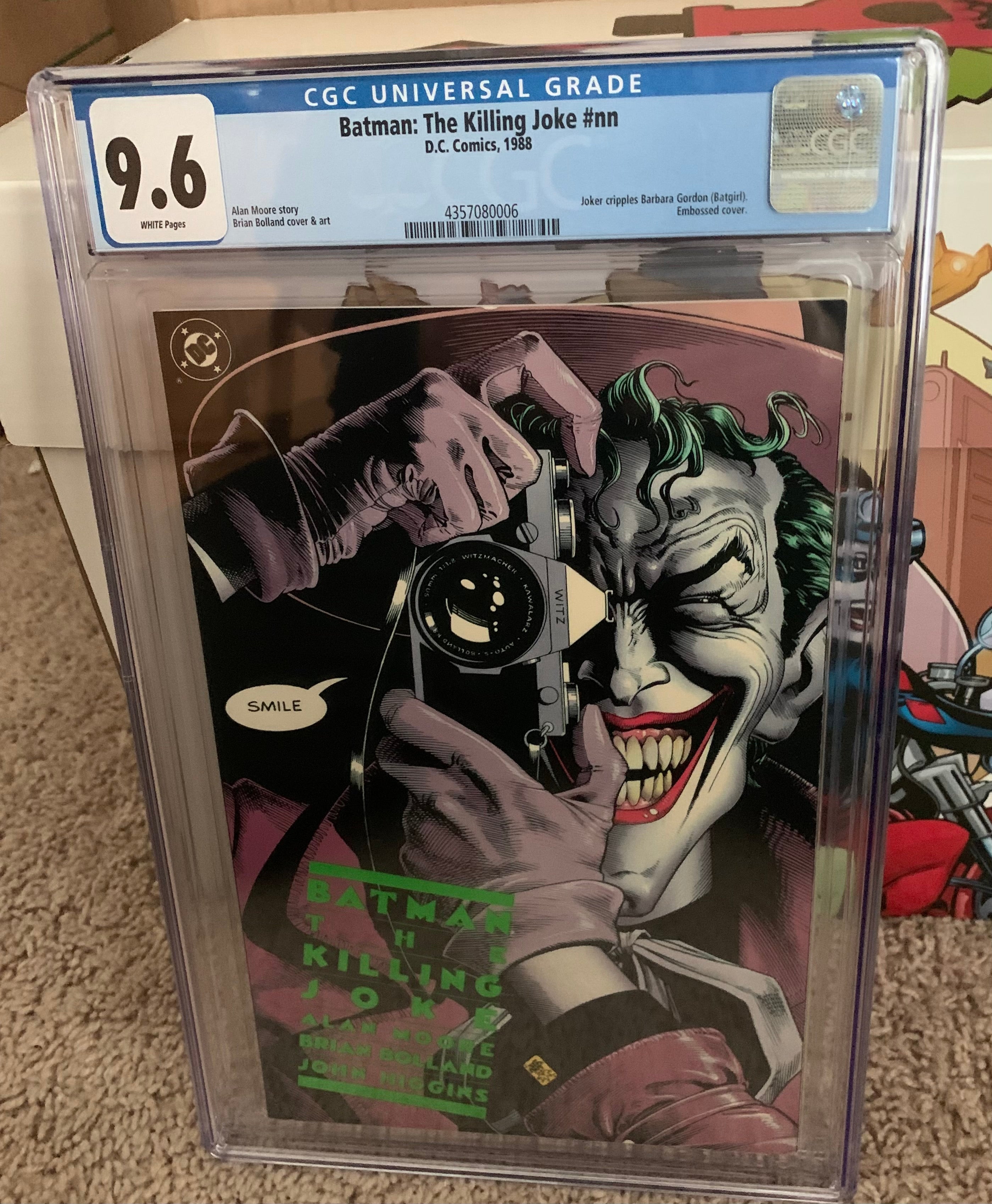 CGC 9 hotsell .6 killing joke #1