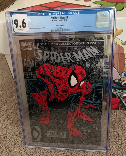 Spider-Man #1 Silver Edition CGC 9.6