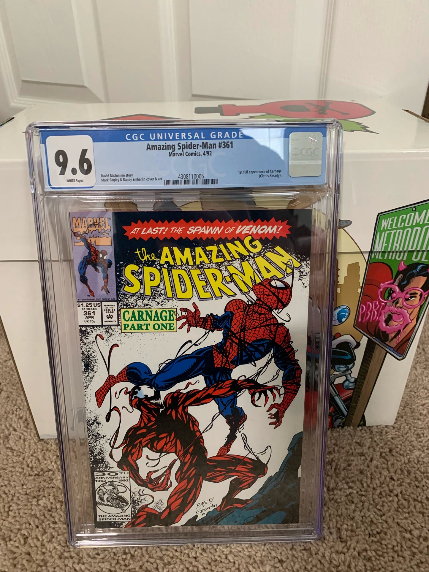 Amazing Spider-Man #361 CGC 9.6