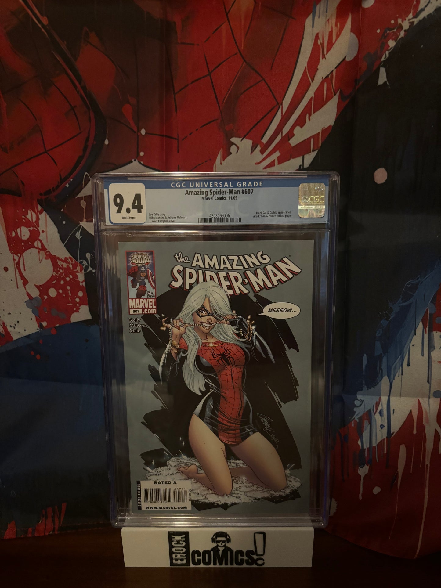 Amazing Spider-Man #607 CGC 9.4