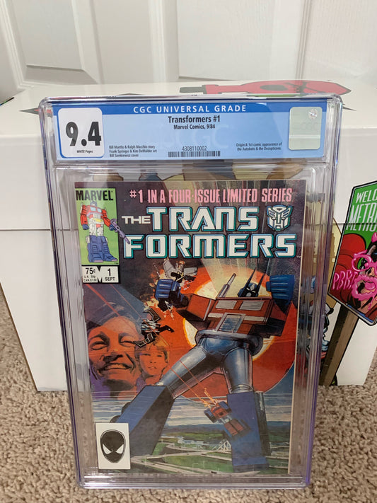 Transformers #1 CGC 9.4