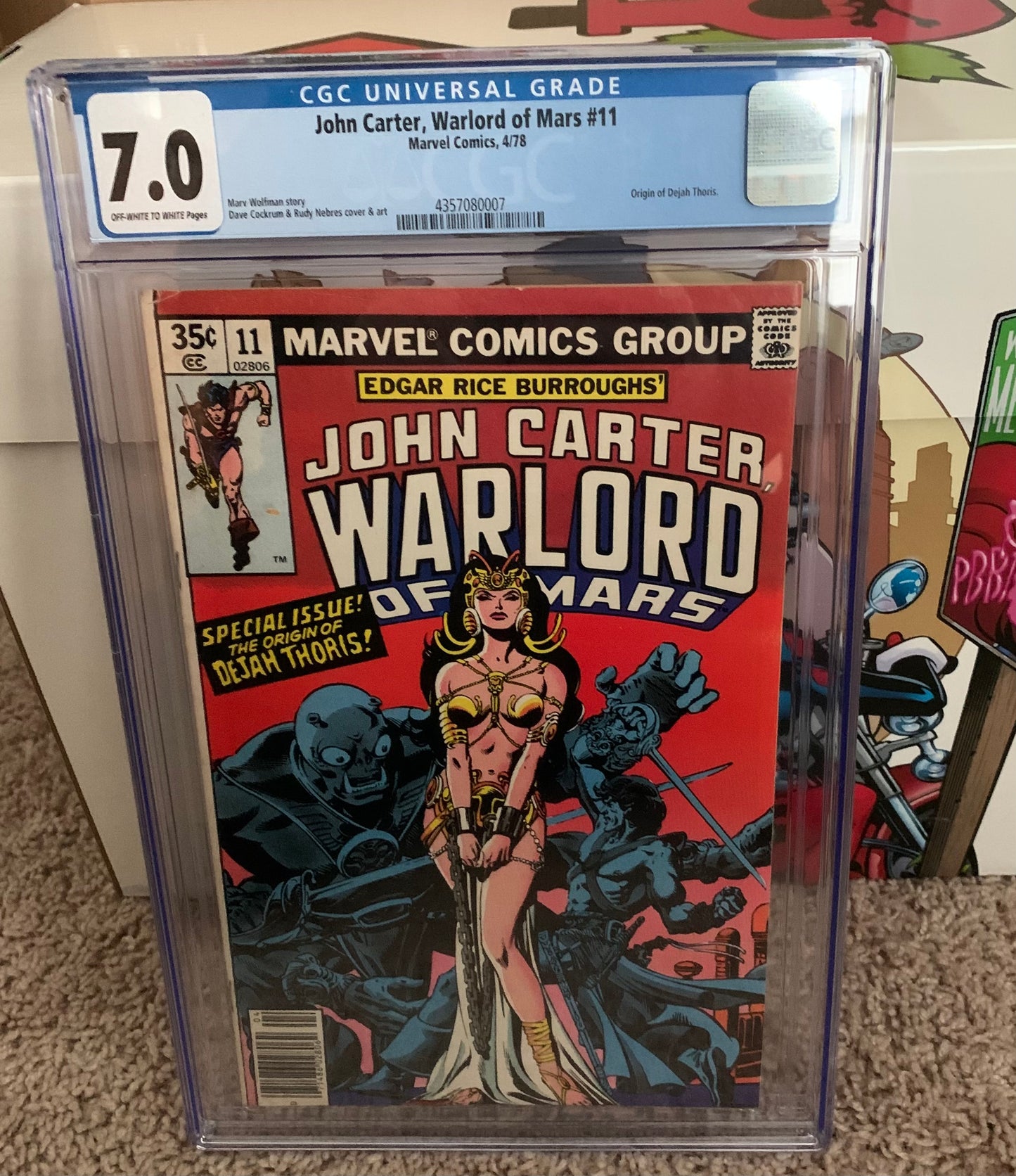 John Carter: Warlord of Mars #11 CGC 7.0