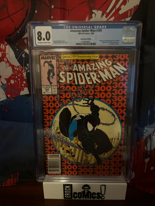 Amazing Spider-Man #300 Newsstand 8.0 CGC