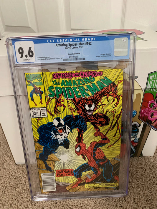 Amazing Spider-Man #362 CGC 9.6