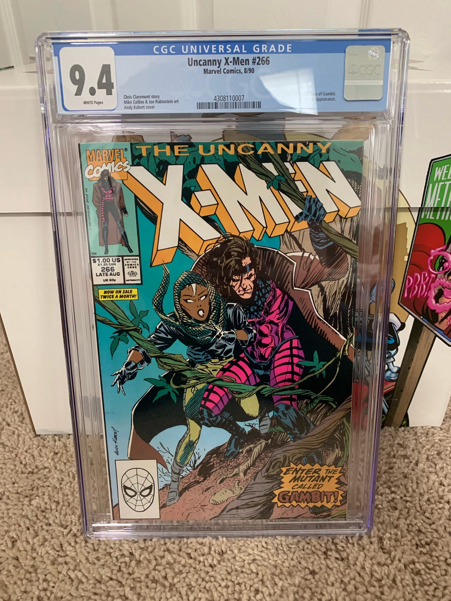 Uncanny X-Men #266 CGC 9.4