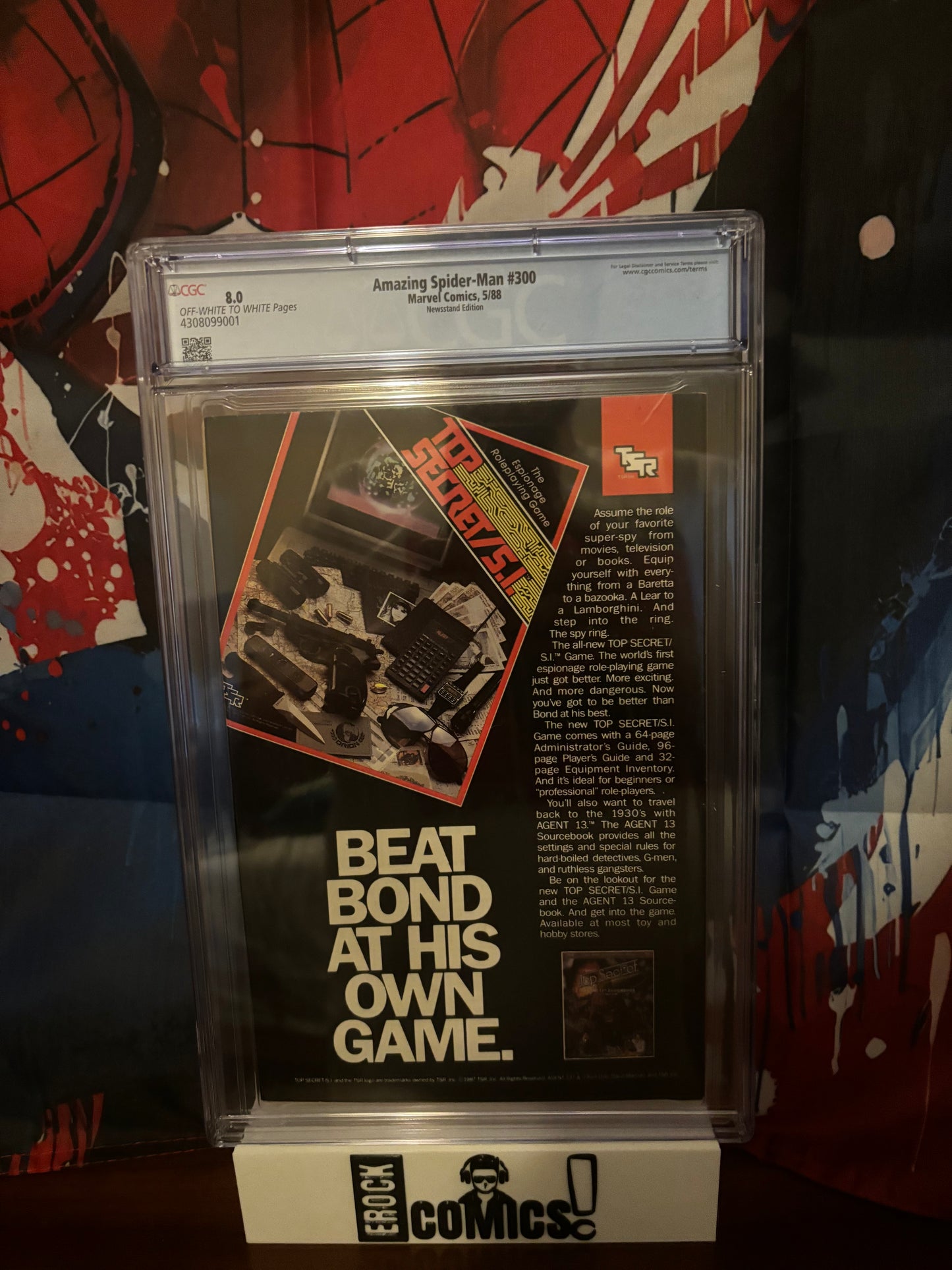 Amazing Spider-Man #300 Newsstand 8.0 CGC