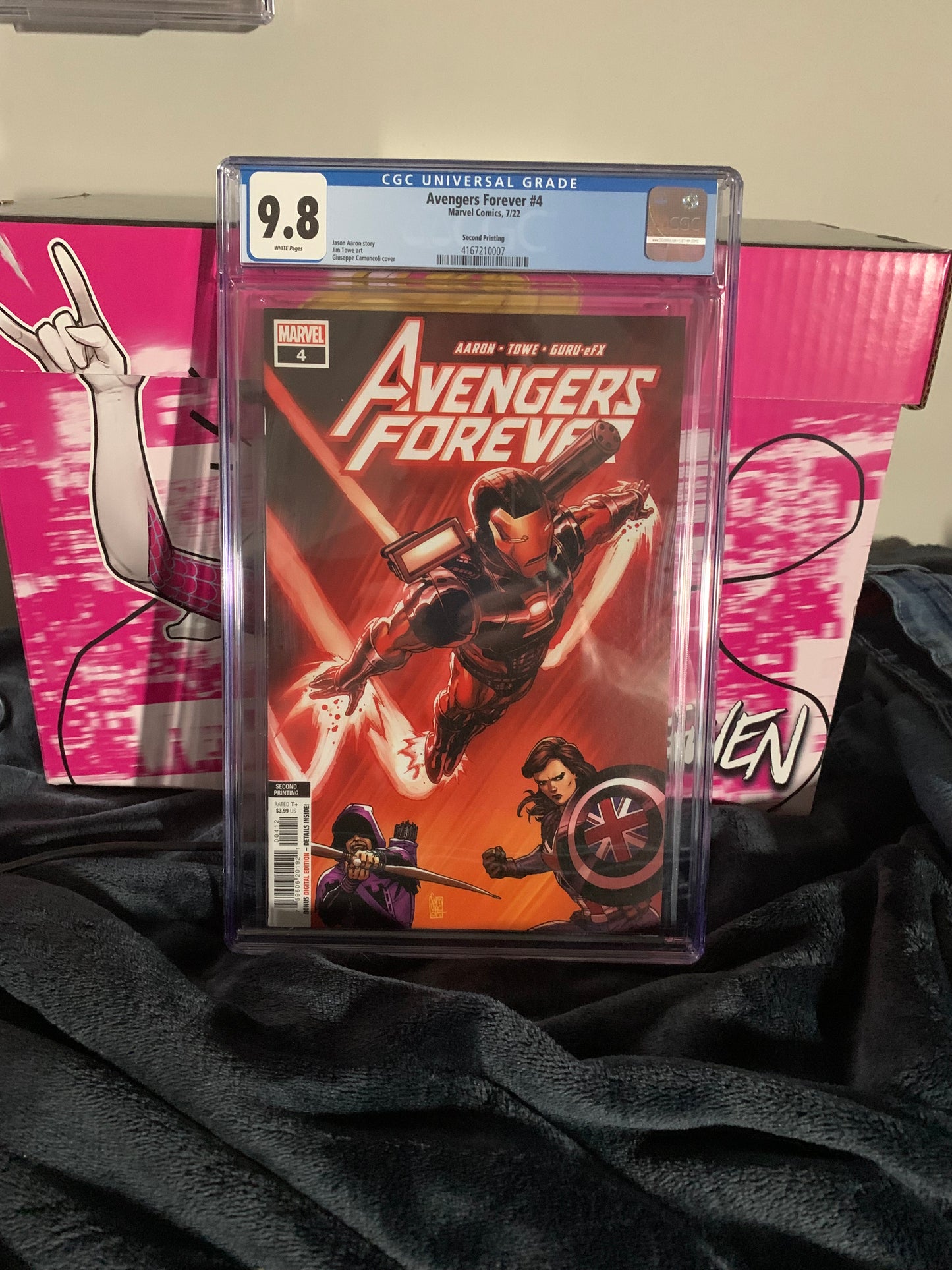 Avengers Forever #4 2nd Printing 9.8 CGC