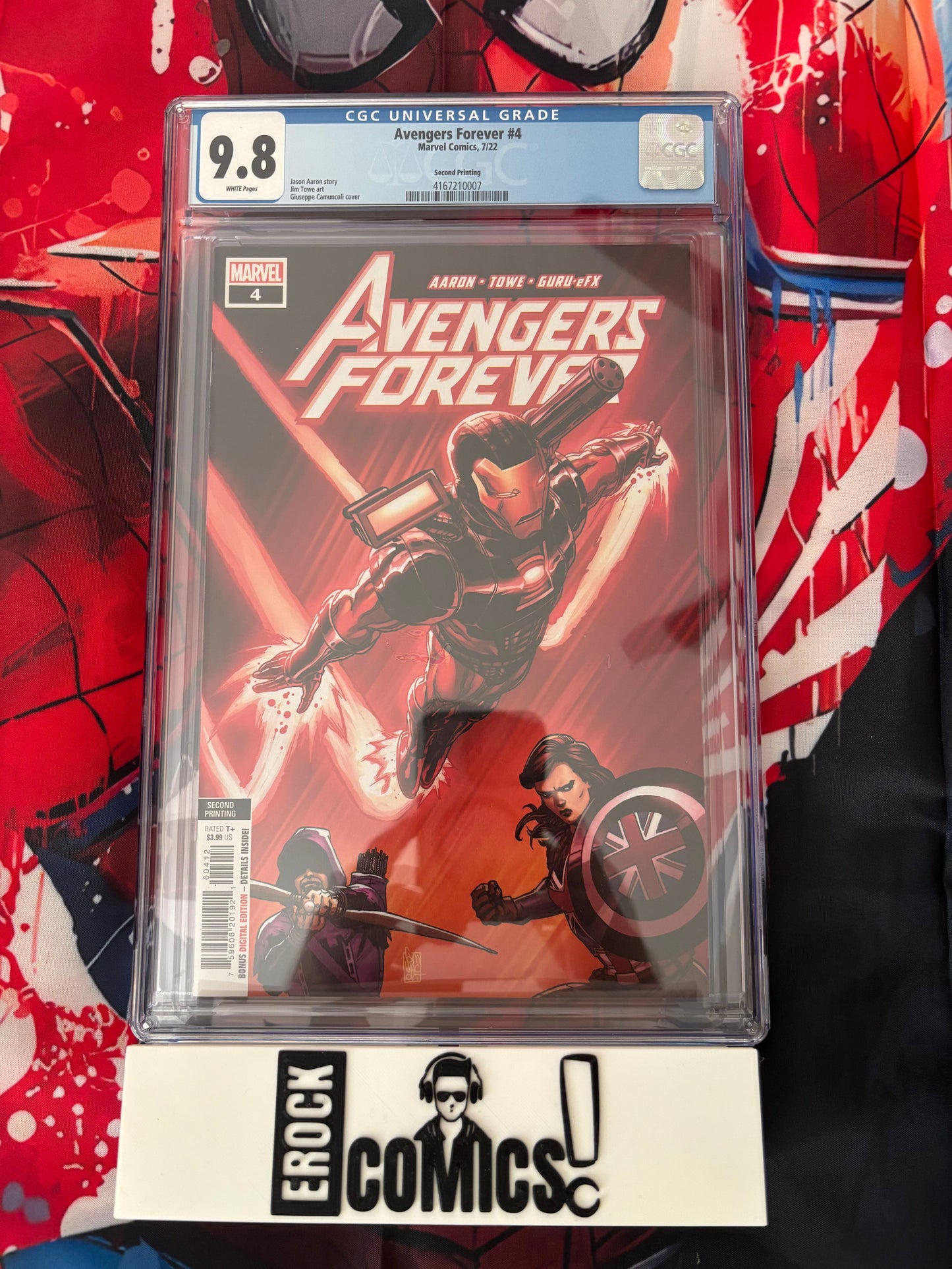 Avengers Forever #4 2nd Printing 9.8 CGC