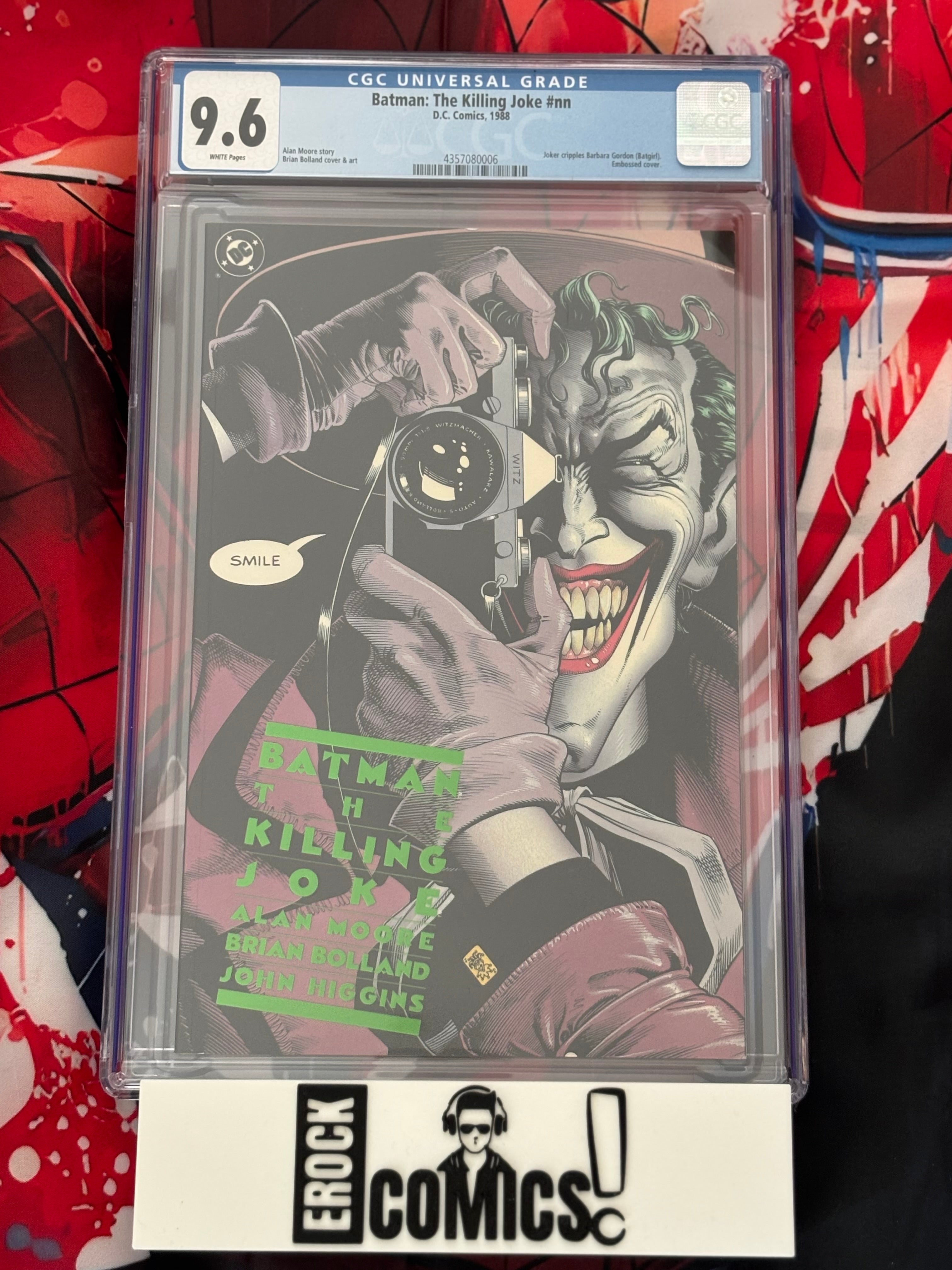 Batman: The Killing Joke, 1st Print CGC 9.6 – Erock Comics