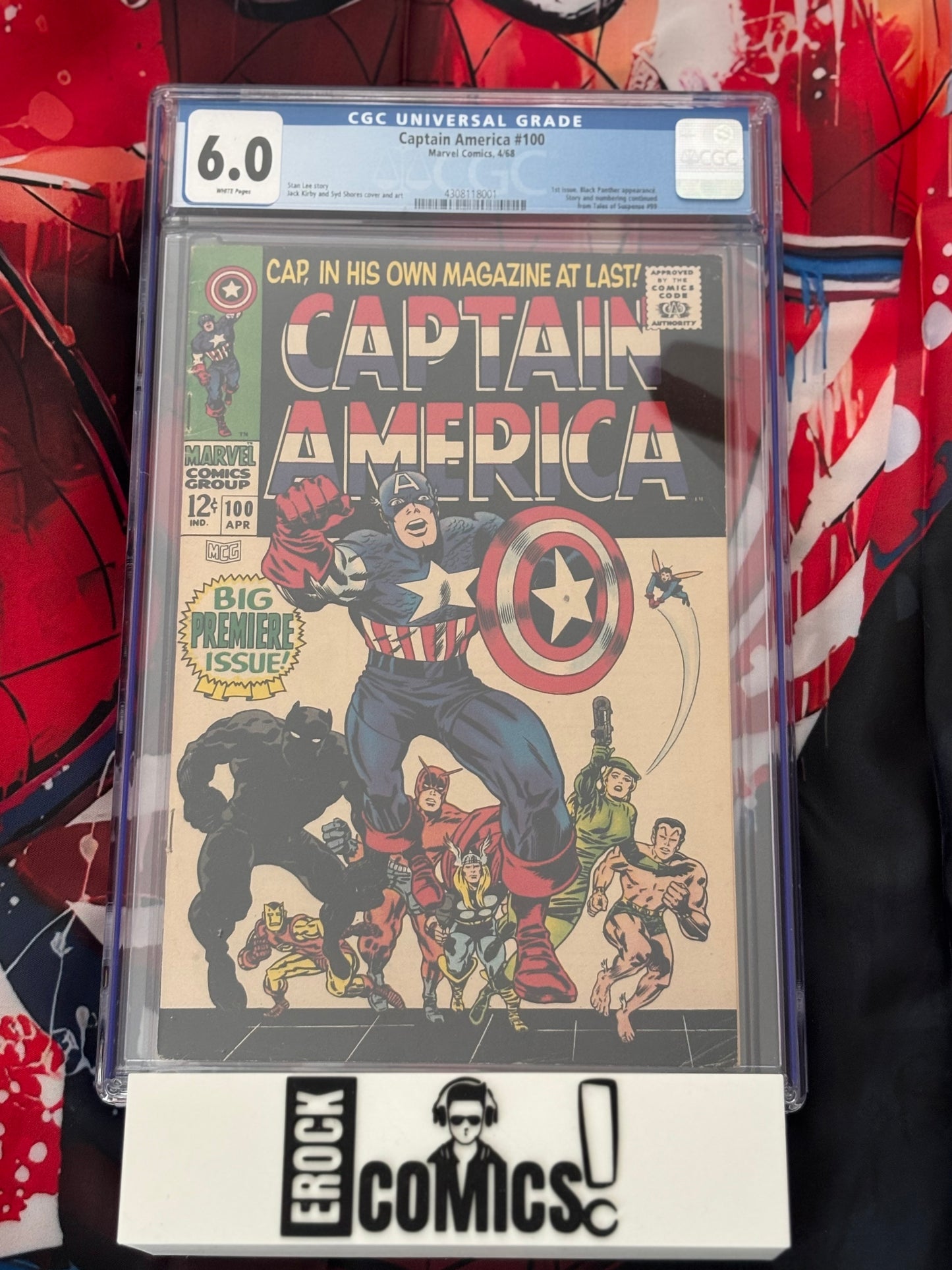 Captain America #100 CGC 6.0