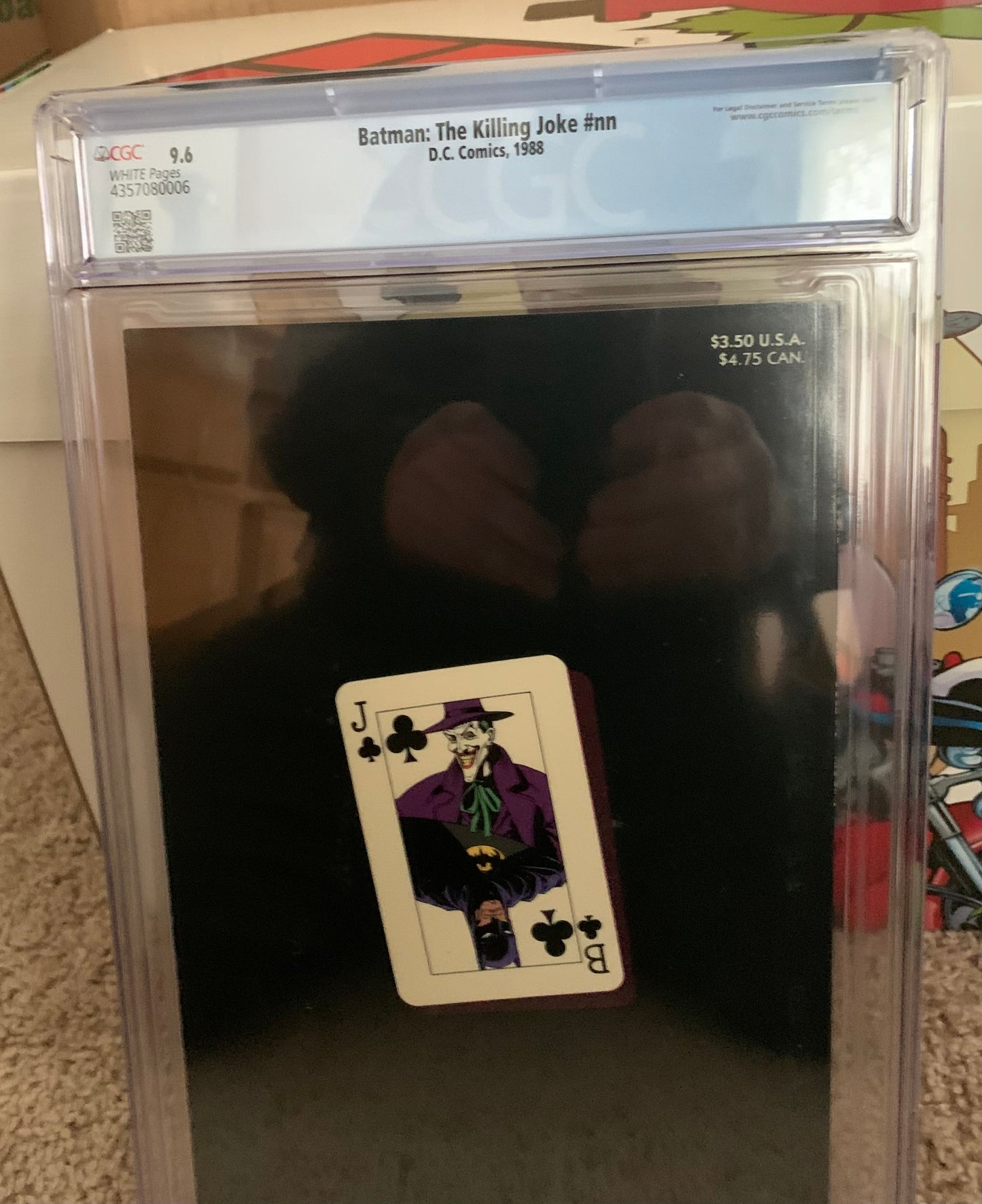 Batman: The Killing Joke, 1st Print CGC 9.6