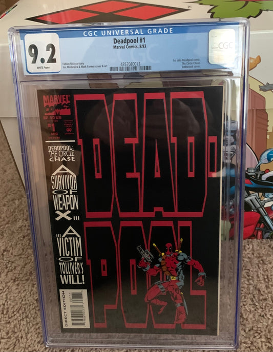 Deadpool #1 CGC 9.2