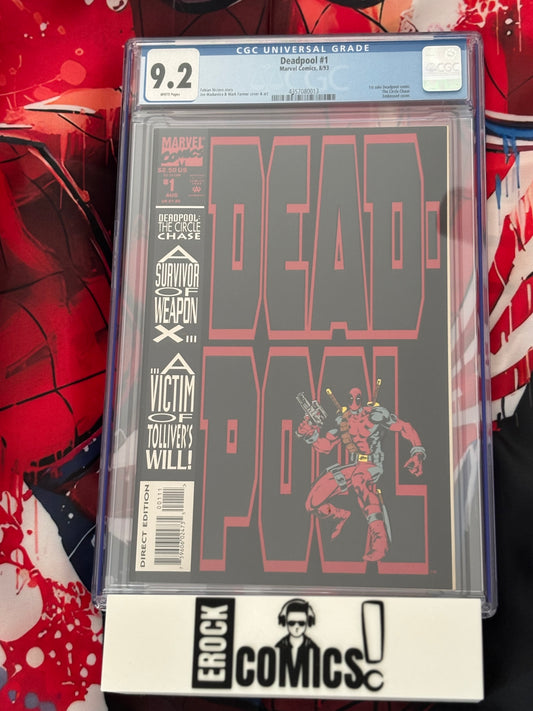 Deadpool #1 CGC 9.2