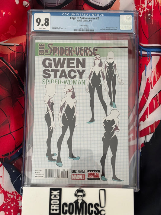 Edge of Spider-Verse #2 3rd Printing CGC 9.8