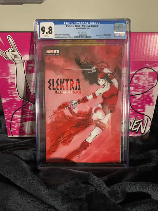 Elektra: Black, White, and Blood #1 9.8 CGC