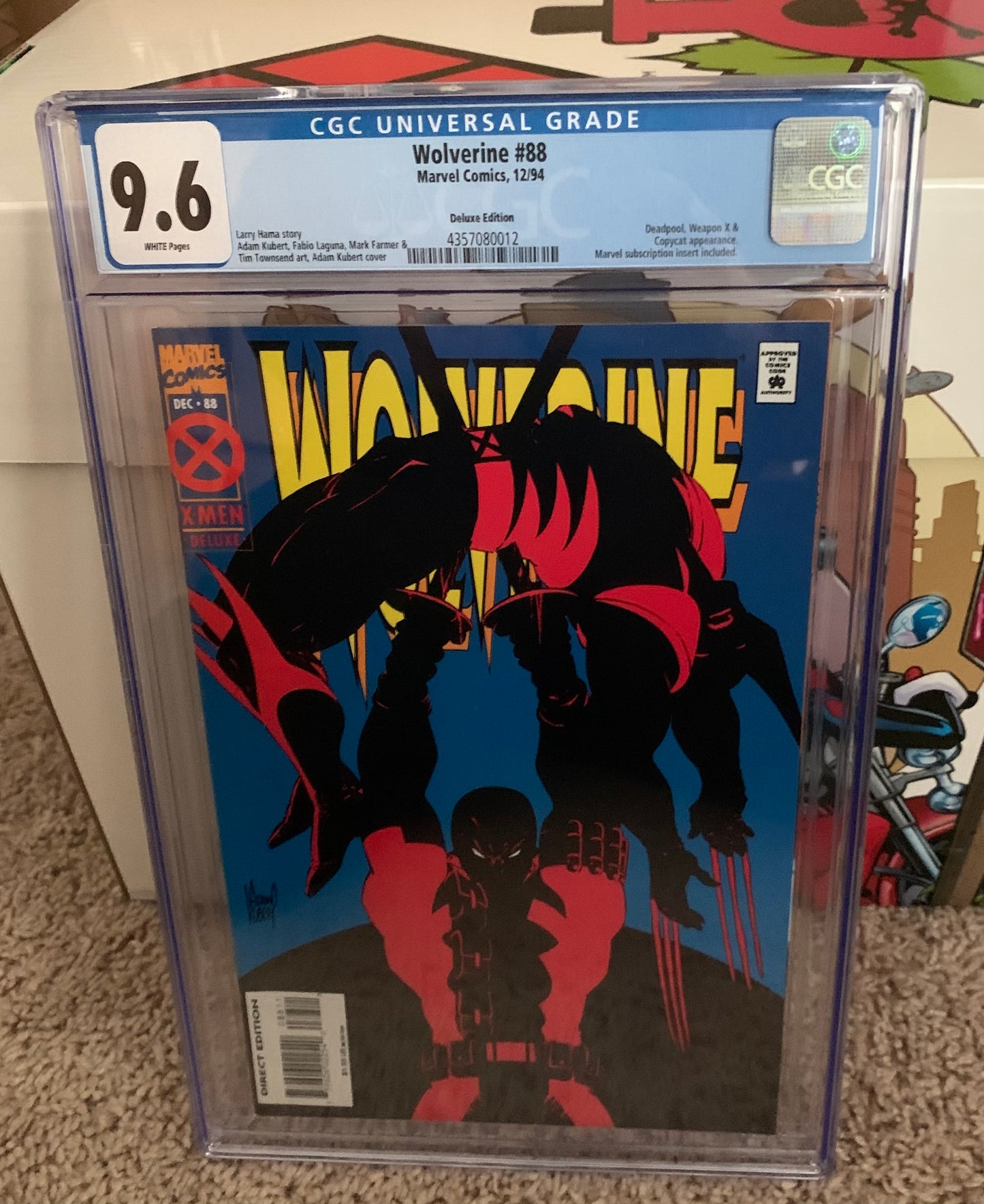 Wolverine #88 Deluxe Edition CGC 9.6