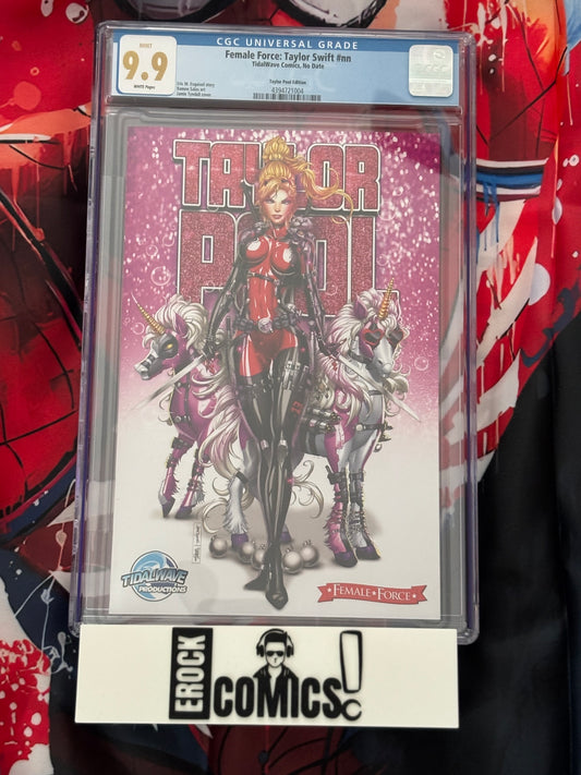 Female Force: Taylor Swift CGC 9.9

Issue #1 - Jaime Tyndall (Limited 1000)