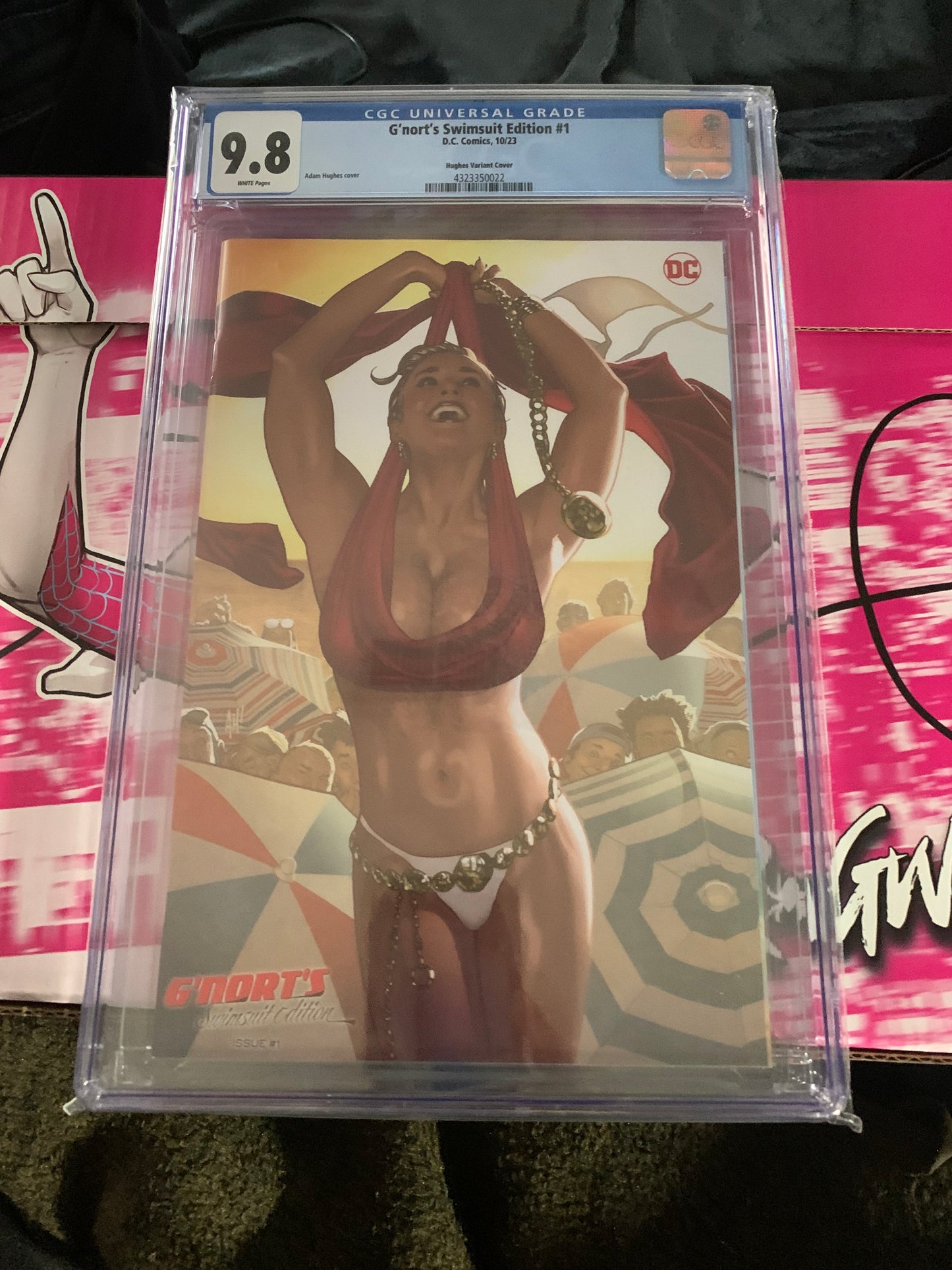 G'Nort's Swimsuit Edition #1: Hughes Variant Cover CGC 9.8