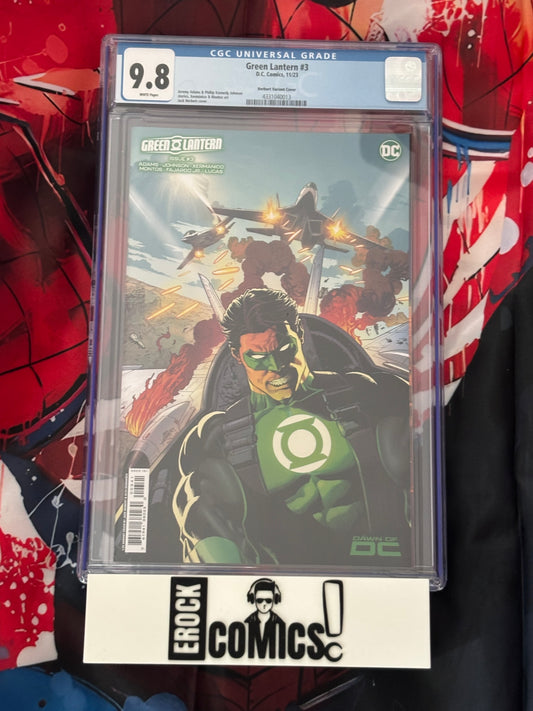 Green Lantern #3 Herbert Variant CGC 9.8