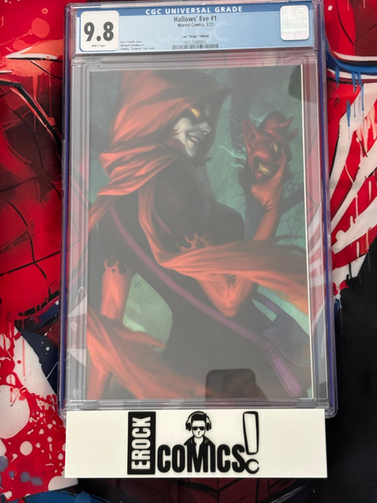 Hallows’ Eve #1 Artgerm Lau “Virgin” Edition CGC 9.8