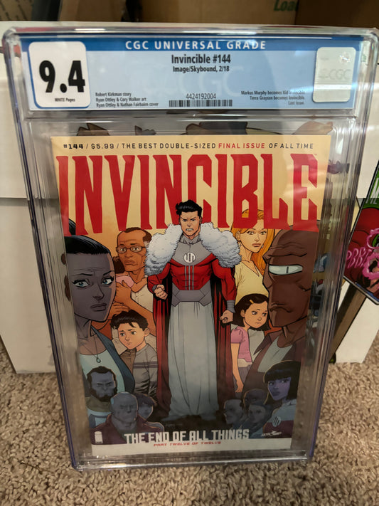 Invincible #144 CGC 9.4