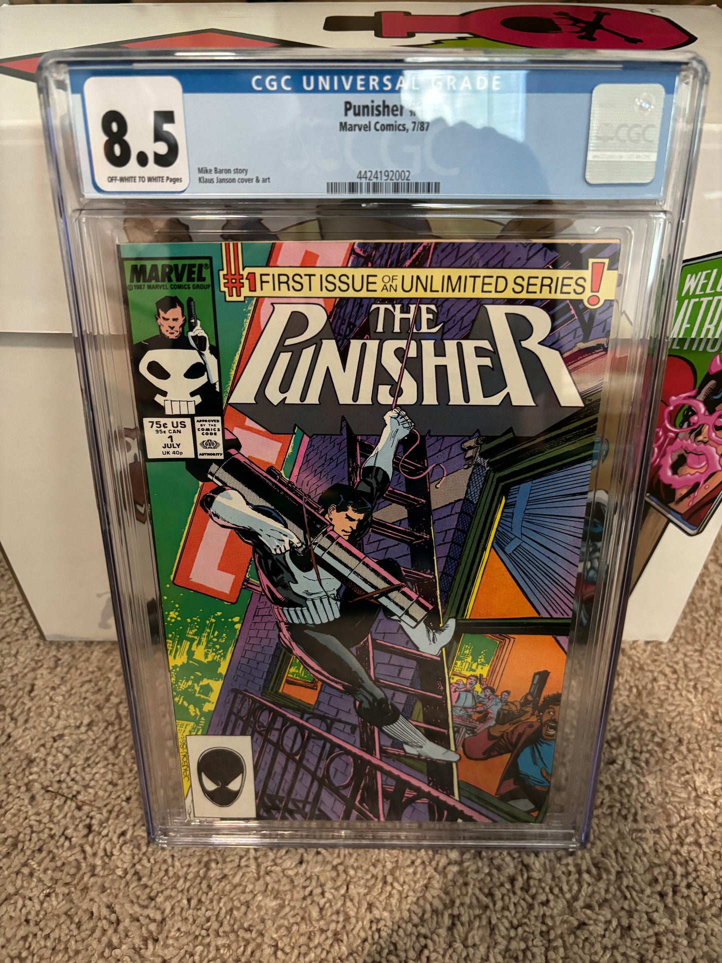 The Punisher #1 CGC 8.5