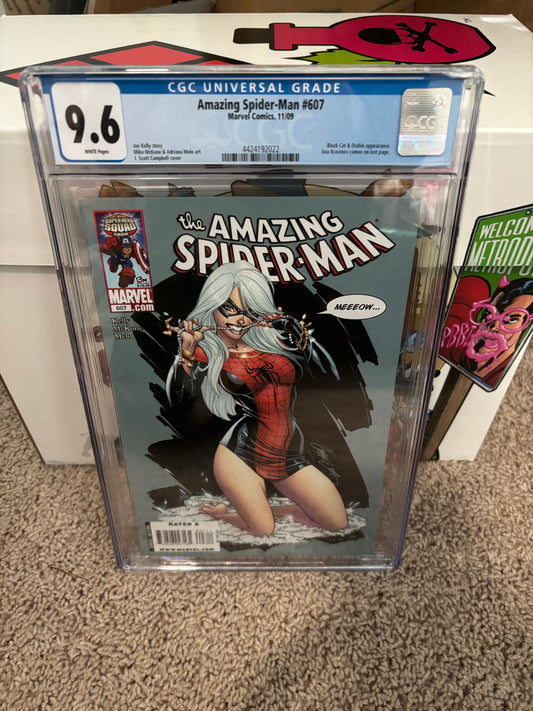 Amazing Spider-Man #607 CGC 9.6