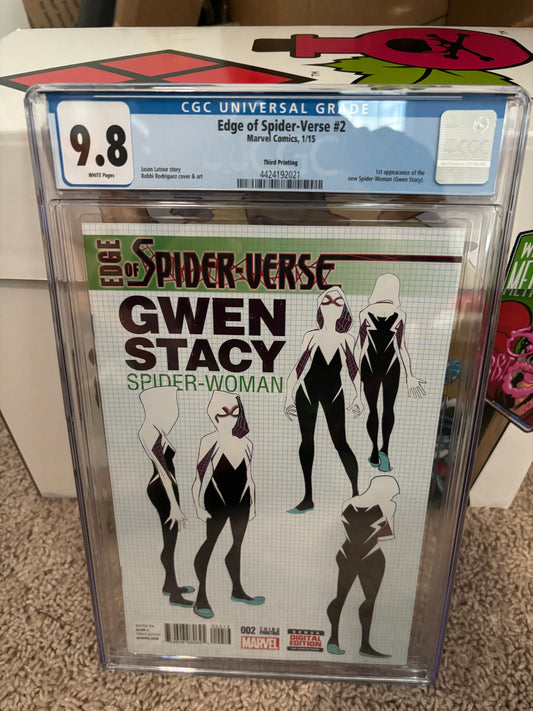 Edge of Spider-Verse #2 3rd Printing CGC 9.8