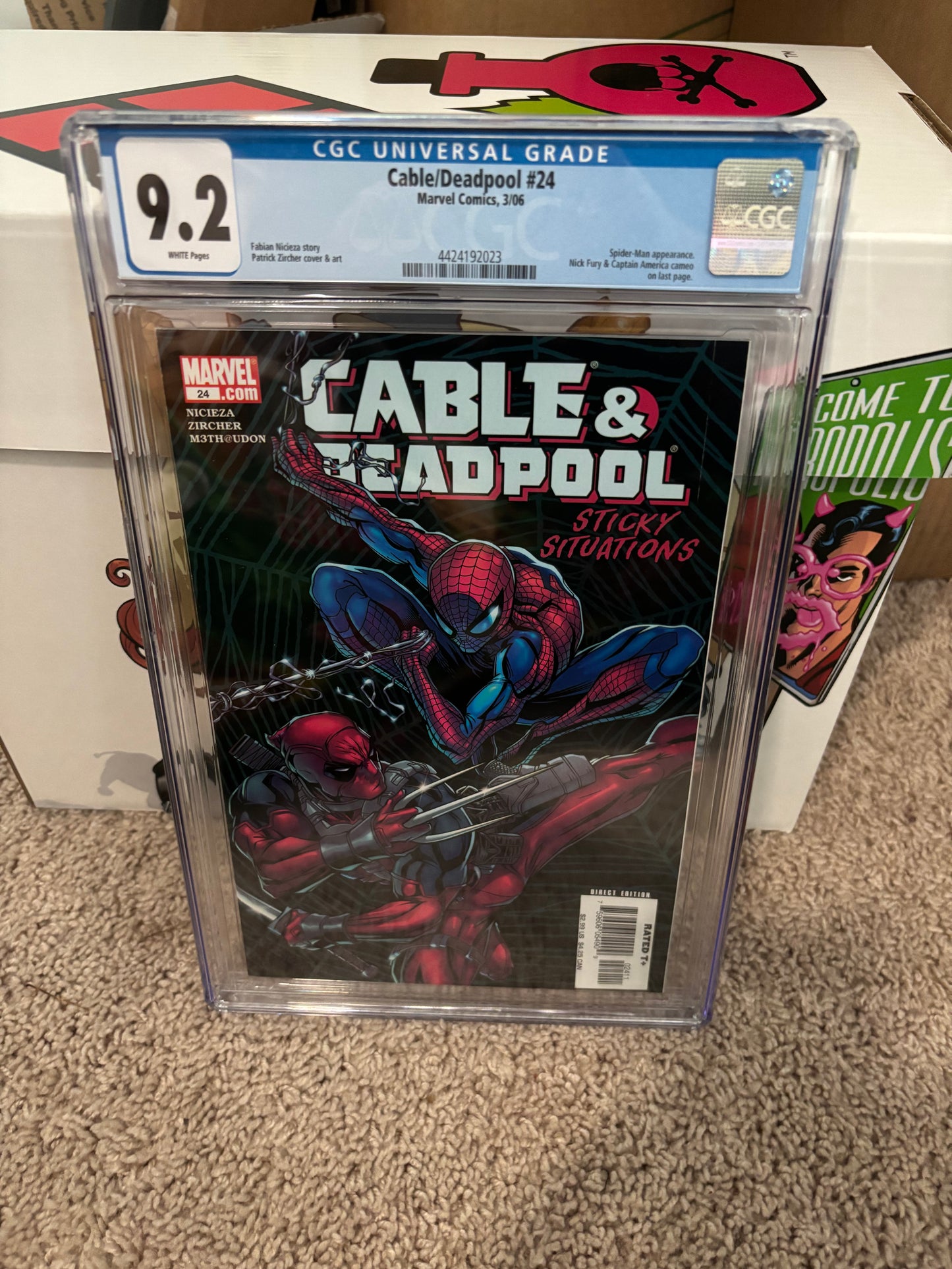 Cable/Deadpool #24 CGC 9.2