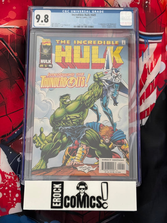 Incredible Hulk #449 CGC 9.8