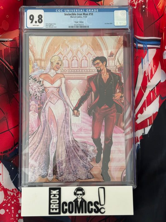 Invincible Iron Man #10 Virgin Edition CGC 9.8