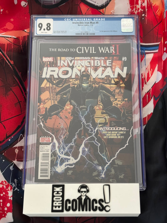 Invincible Iron Man #9 CGC 9.8