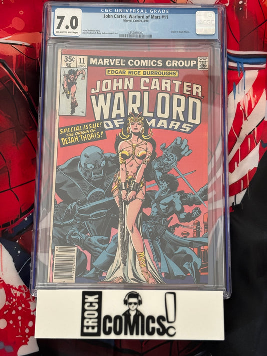 John Carter: Warlord of Mars #11 CGC 7.0