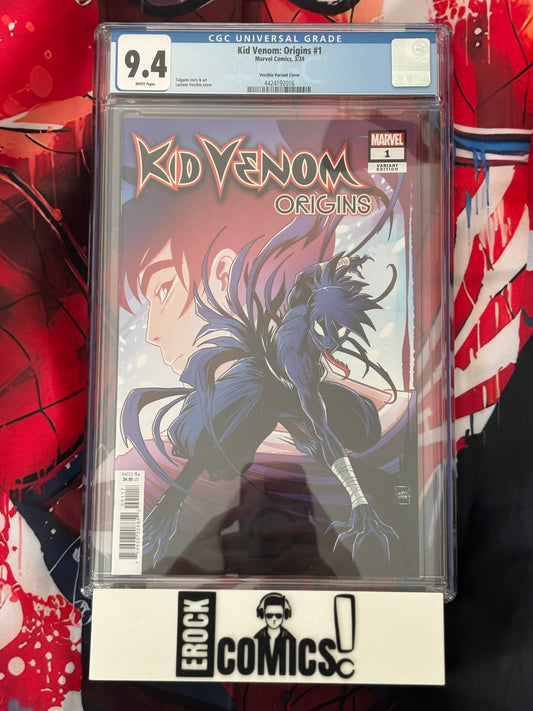Kid Venom: Origins #1 Vecchio Surprise Variant CGC 9.4
