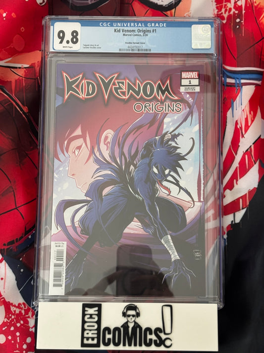 Kid Venom: Origins #1 Vecchio Surprise Variant CGC 9.8