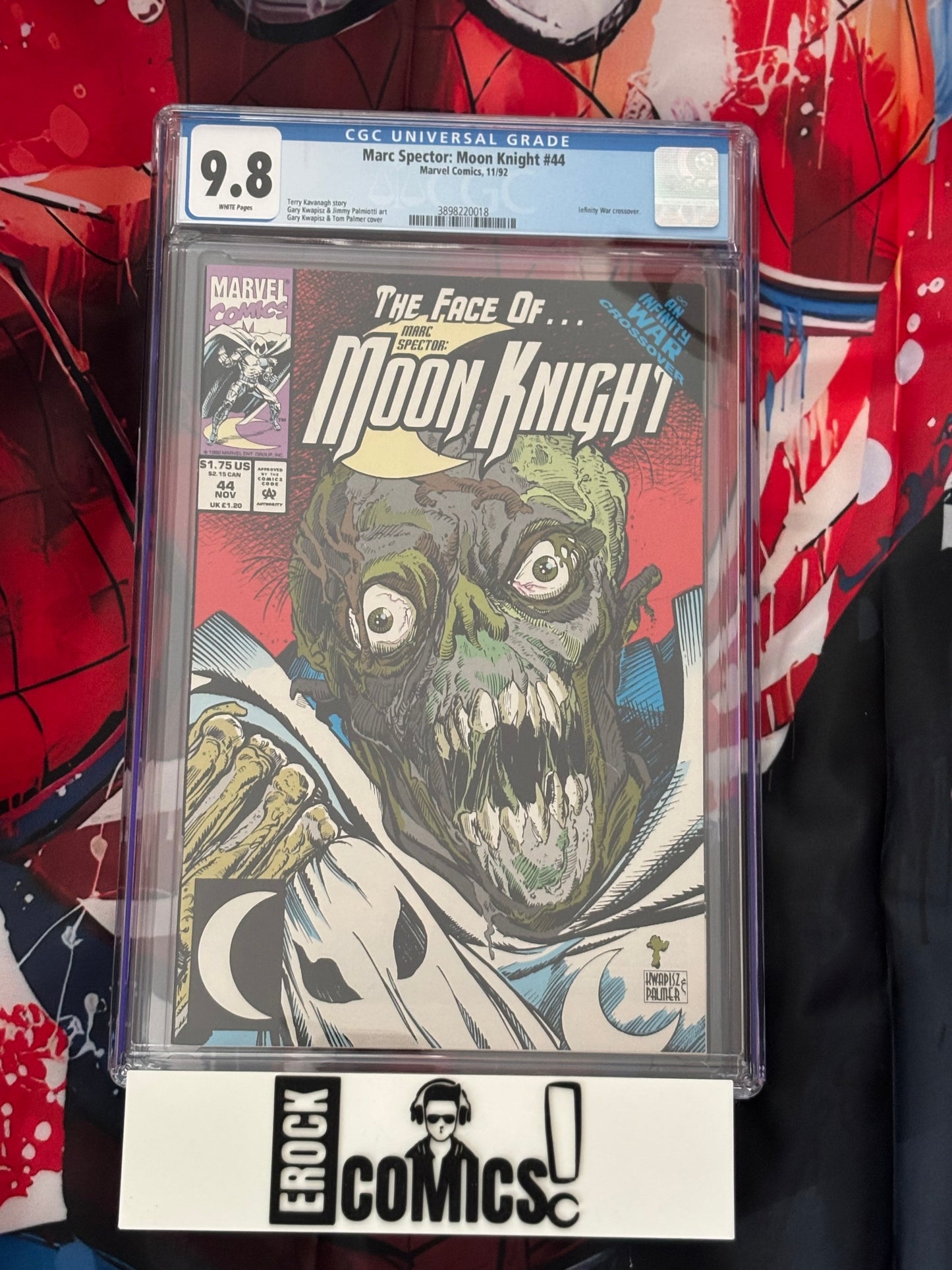 Marc Spector: Moon Knight #44 9.8 CGC