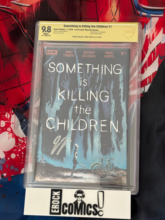 Something Is Killing the Children #1 LCS Variant CBCS 9.8 SS by James Tynion IV