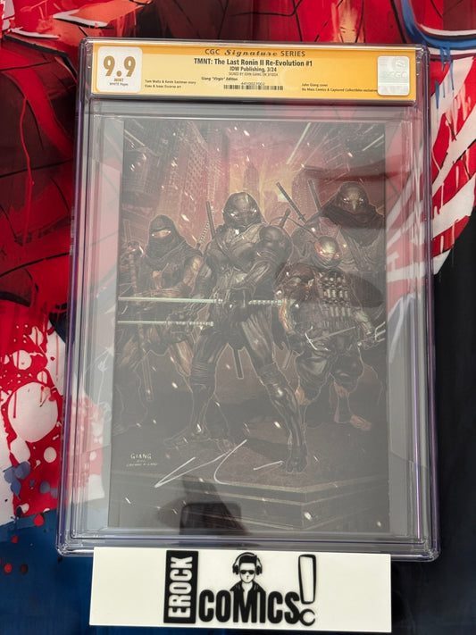 TMNT: The Last Ronin II Re-Evolution #1 “Virgin” Variant signed by John Giang CGC SS 9.9