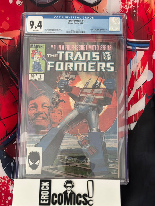 Transformers #1 CGC 9.4