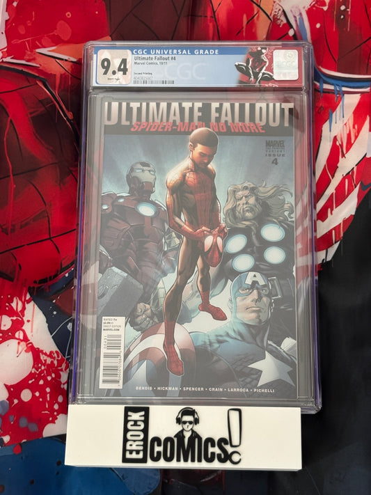 Ultimate Fallout #4 2nd Printing 9.4 CGC